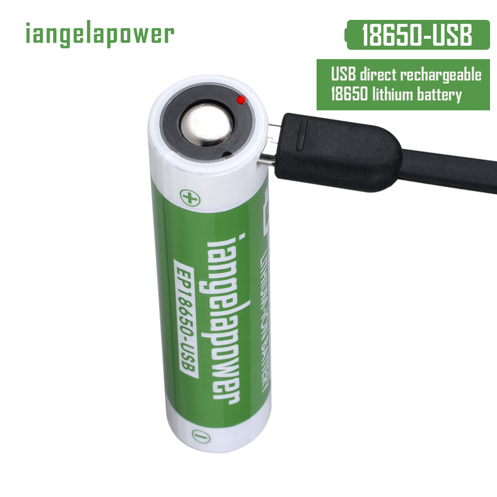 18650-USB Rechargeable battery 3400mAh