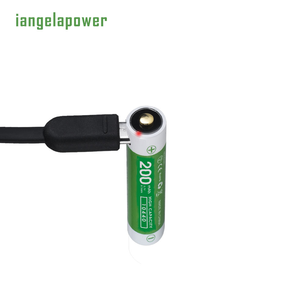 iangelapower 可充电锂电池 10440 200mAh 3.7V